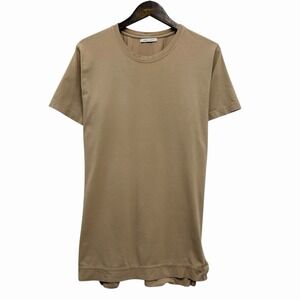 John Elliott Mens Sz 3 (Large) Khaki Crewneck Short Sleeve Anti Expo T-Shirt USA